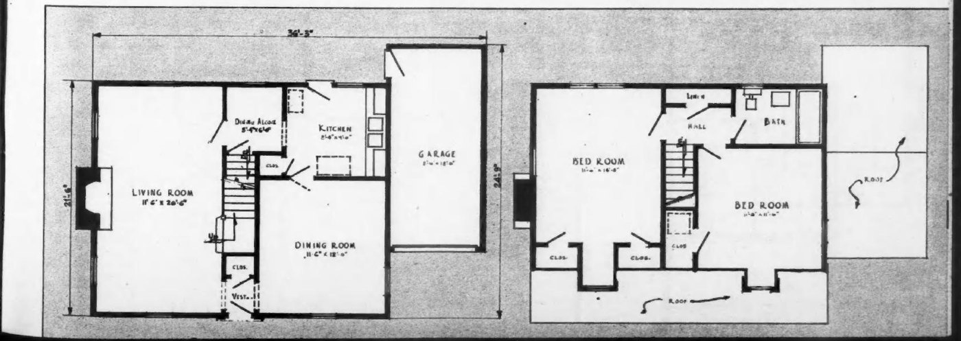 The Greenfield floor plans
