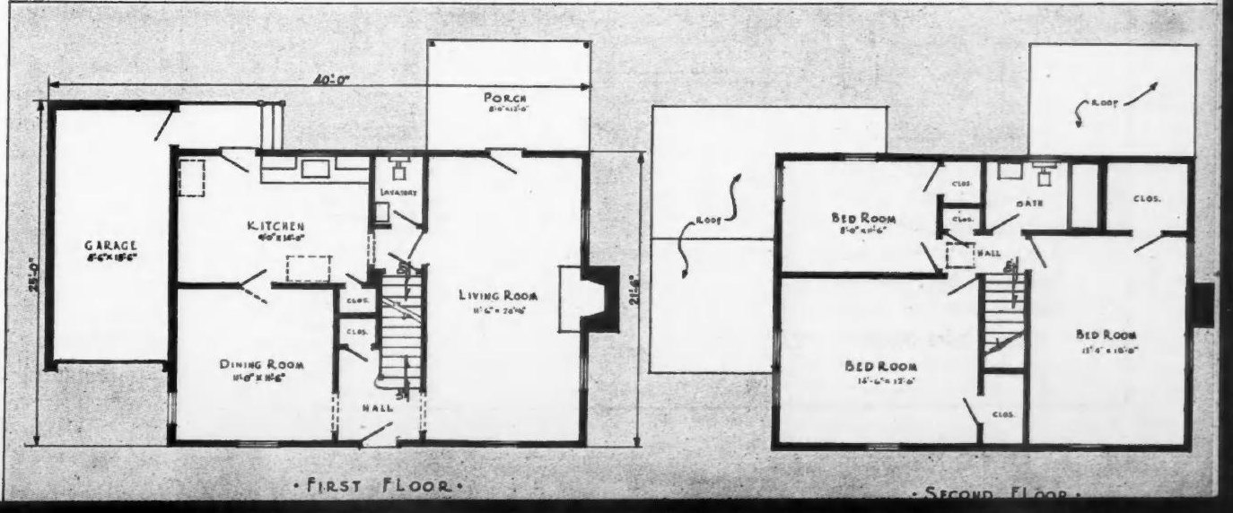 The Williamsburg floor plans